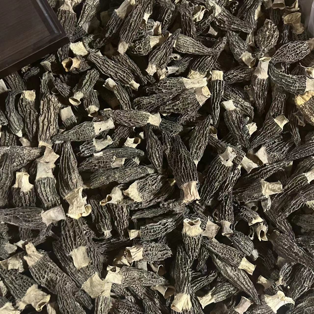 Yunnan 5-9 dried morchella 500g first crop dried morchella wholesale cut handle Morchella special offer free shipping