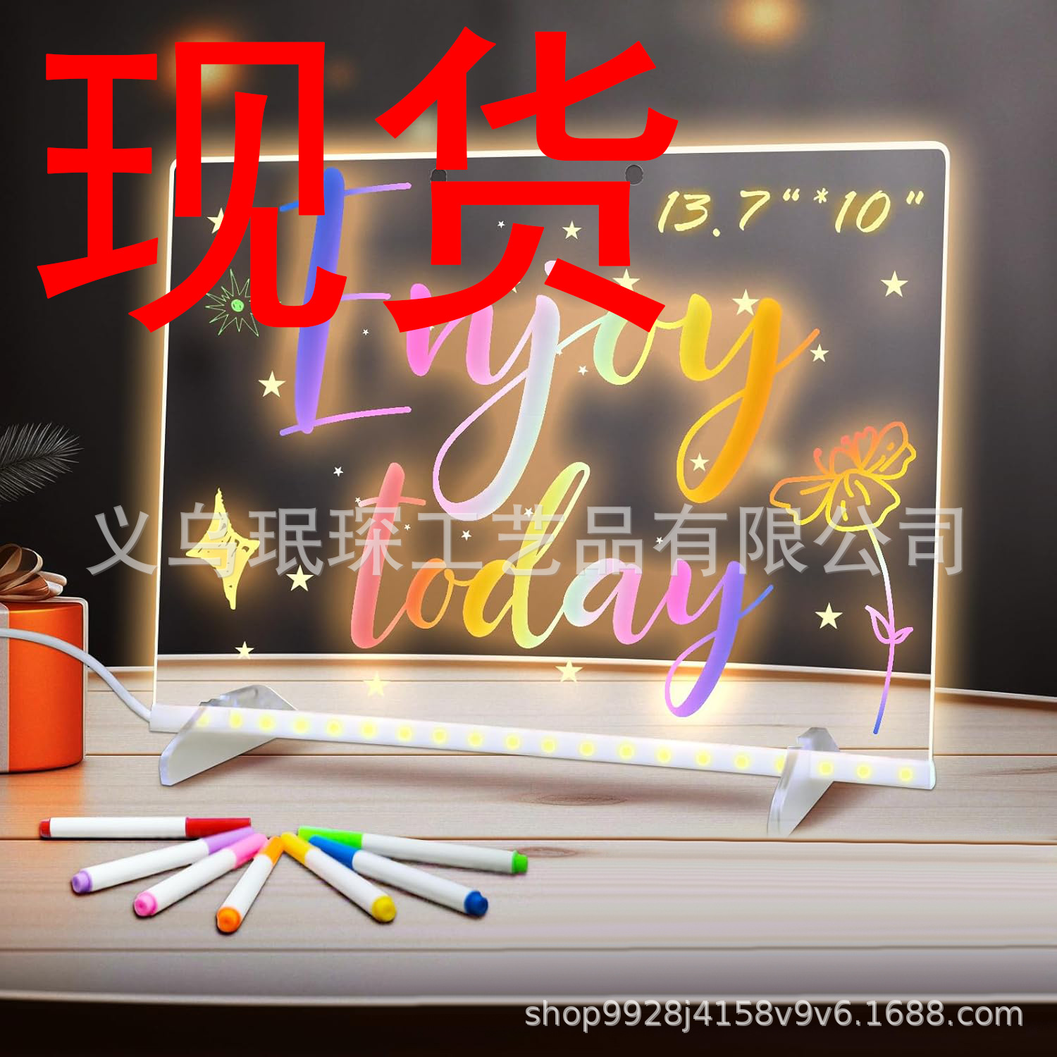 Светодиодная заметочная доска с цветами, популярная флуоресцентная светодиодная доска, светящаяся доска для сообщений