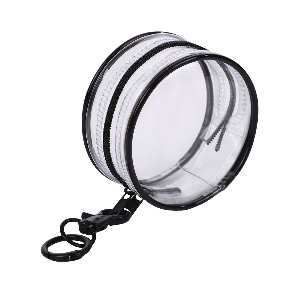 8-10cm Cartoon Doll Blind Box Hand-Made Baby Walking Round Bubble Mart Baby Bag High Transparent Protective Cover Display Box