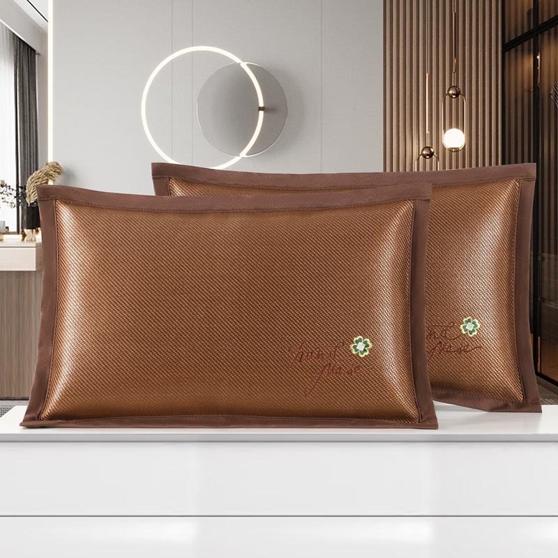 Летняя наволочка из льняного шелка, для дома, пара