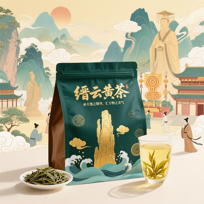 Цзиньюнь Хуанча Обладает свежим и мягким вкусом, длительной сладостью. Это повседневный офисный напиток с оригинальным вкусом листьев