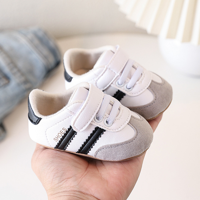 Spring and Autumn Baby Toddler Shoes Non-slip Soft Bottom Breathable 3-6-12 Months Baby Shoes All-match Sports Shoes