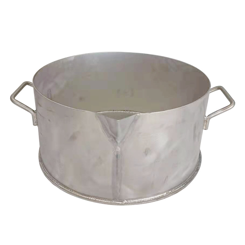 Sub-titanium Xin manufacturers professional custom boiling aqua regia pure titanium barrel refining gold titanium pot purification rust-free acid and alkali resistance