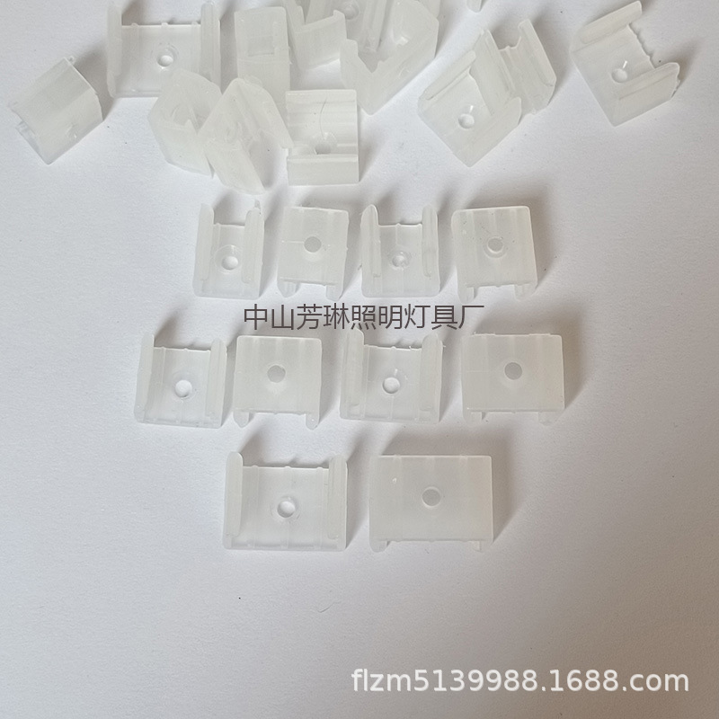 5730/5050/2835 Light Strip Buckle Led Flexible Rainbow Light Strip Single Hole Fixed Clip Light Strip Plastic Buckle