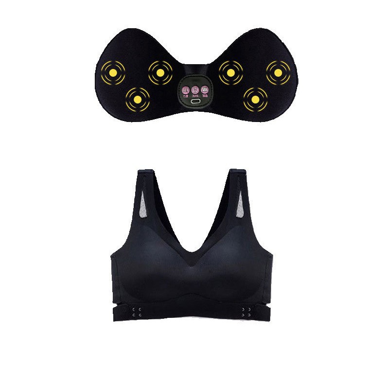 App Control Smart Massage Intimates Electric Massager Sagging Push-Up Bra Chest Hot Compress Massager Wholesale