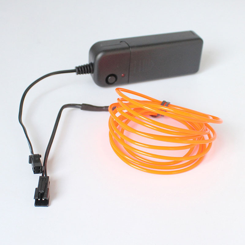 Cross-border explosions EL light EL cold light mask 1 meter 2 meter 3 meter 4 meter 5 meter cold light atmosphere lamp 3V