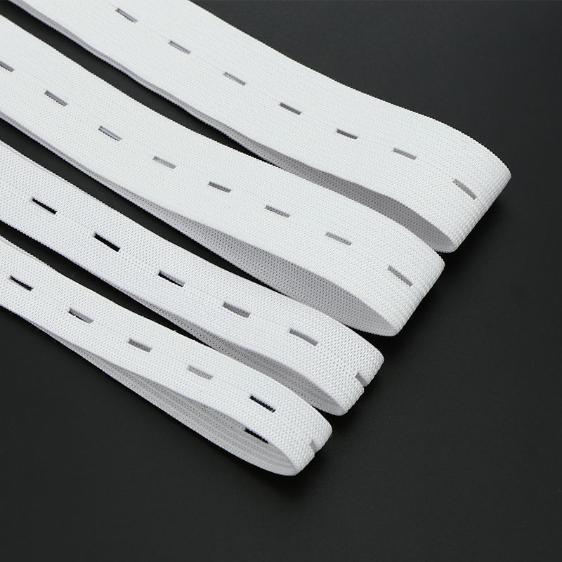 12Mm15Mm19Mm25Mm35Mm Widened Buttonhole with Hole Adjustable Button Rubber Band Elastic Buckle