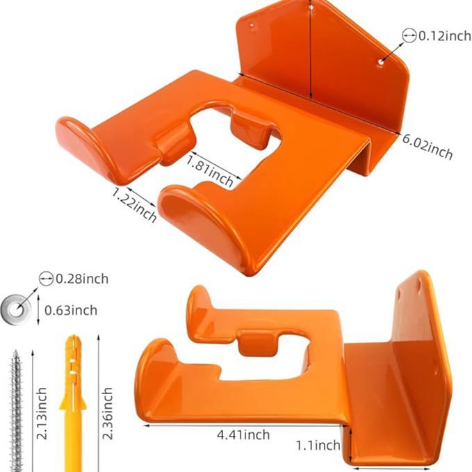 Крепление для триммера для травы, прочные крючки для гаража, организация хранения