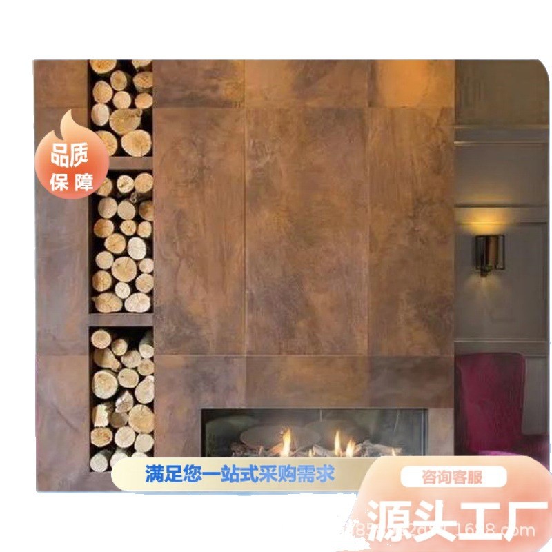 Weather-Resistant Steel Plate Factory, Community Sculpture Landscape Wall, Cutting and Rusting Various Landscape Shapes, Q235Nh Park Flower Box