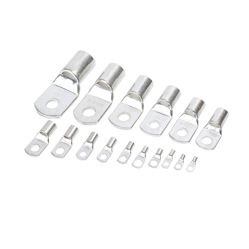 Sc Copper Tinned Wire Nose Cold-Pressed Terminal 4/6/8/10/12 Square Wire Crimping Terminal Wire Ear