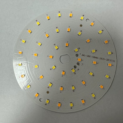 Led Fan Light Board Fan Light Source Two-Color 48 Beads 108Mm-2835-2B12C*1