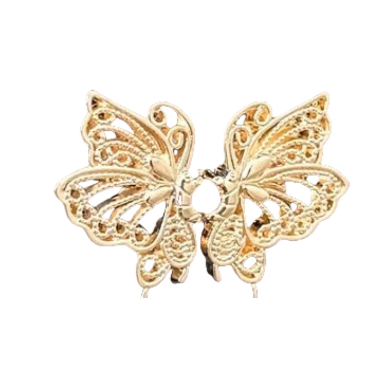 Chinese Knot Waist Buckle Pair Buckle Flat Bottom Removable Nail-free Seam-free Button Girl's Pants Skirt Waist Size Change Artifact