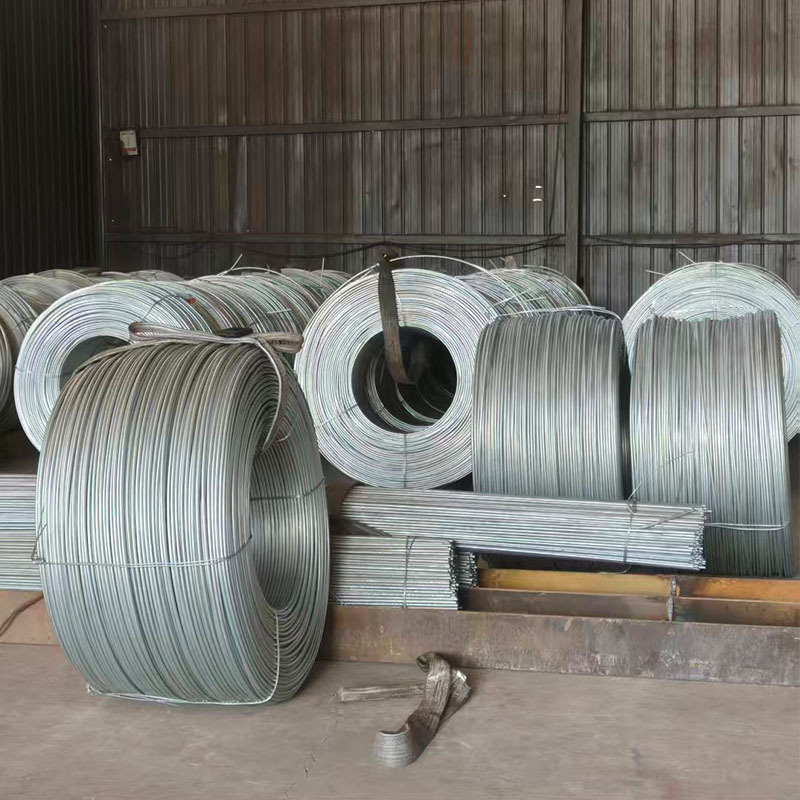 Q235 Hot-Dip Galvanized Round Steel for Construction Site Lightning Protection Grounding 8mm Bendable Industrial Solid Galvanized Round Steel
