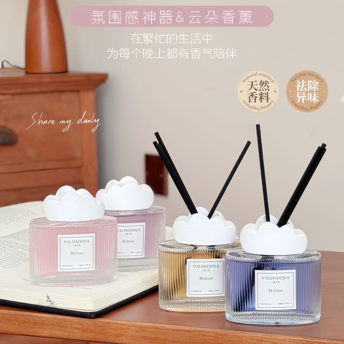 Новый ароматерапевтический набор с маслом герани 2025 года, домашний, длительный, для спальни, аромат для комнаты