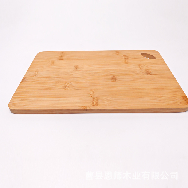 Cross-border Bamboo Cutting Board Square Chopping Board Kitchen Wooden Chopping Board Bread Board Fruit Board Household Chopping Board Chopping Board