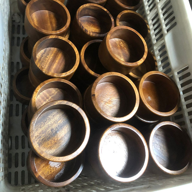 Walnut base solid wood base incense burner alcohol stove container holder stove whole wooden base sample production