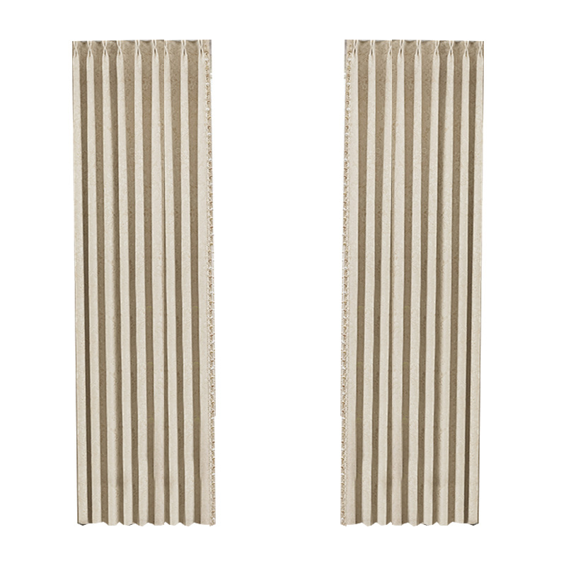 Morris Flower Curtains Xiaohongshu New French Jacquard Chenille High-End Blackout Bedroom Living Room Shaoxing