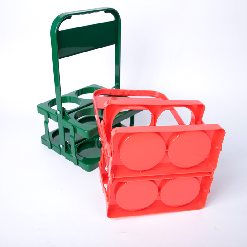 Cross-Border Temu Dropshipping Beer Basket, Two-Bottle Beverage Rack, Four-Bottle Beer Rack, Six-Bottle Plastic Beer