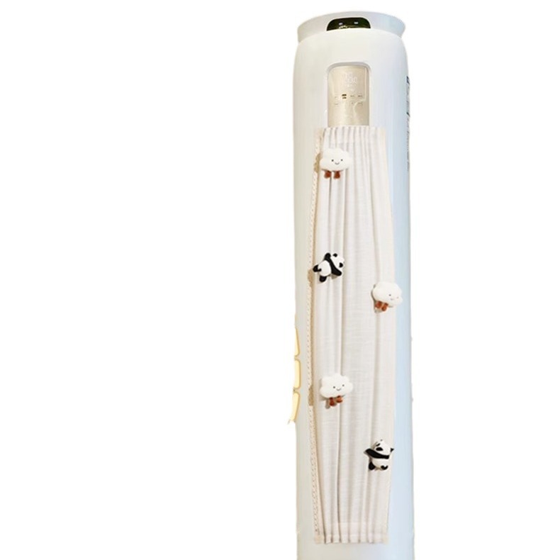 Vertical Air Conditioner Windshield Curtain Air Conditioning Anti-direct Blow Garden Pillar Cabinet Machine-type Windshield Curtain Dormitory Windscreen General Installation-free