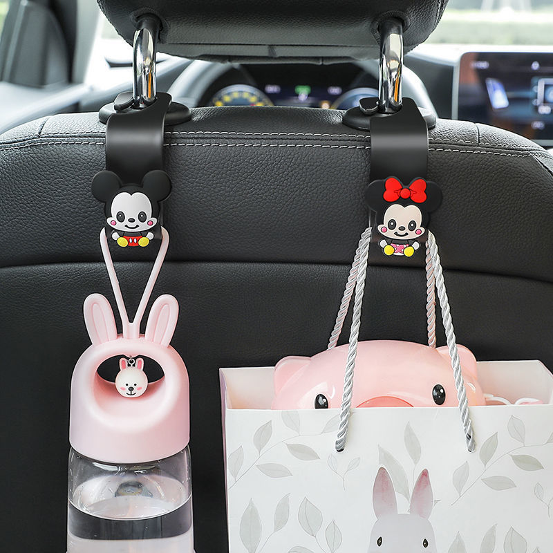 Car Seat Backrest Hook Cartoon Cute Seat Rear Hook Multi-Functional Car Interior Small Hook