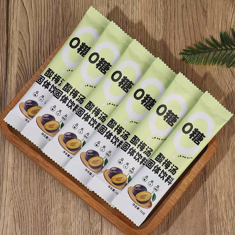 0 сахара, 0 жира, низкокалорийный суп из кислой сливы, популярный черный сливовый порошок Douyin Kuaishou, доставка в одном экземпляре, суп из кислой сливы с османтусом из старого Пекина