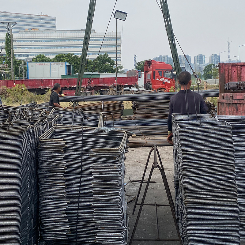 Zhuhai Shenzhen Wholesale Construction Threaded Steel Wire Steel Bar Three-Level Wholesale Hrb400 Steel Bar Processing and Retail