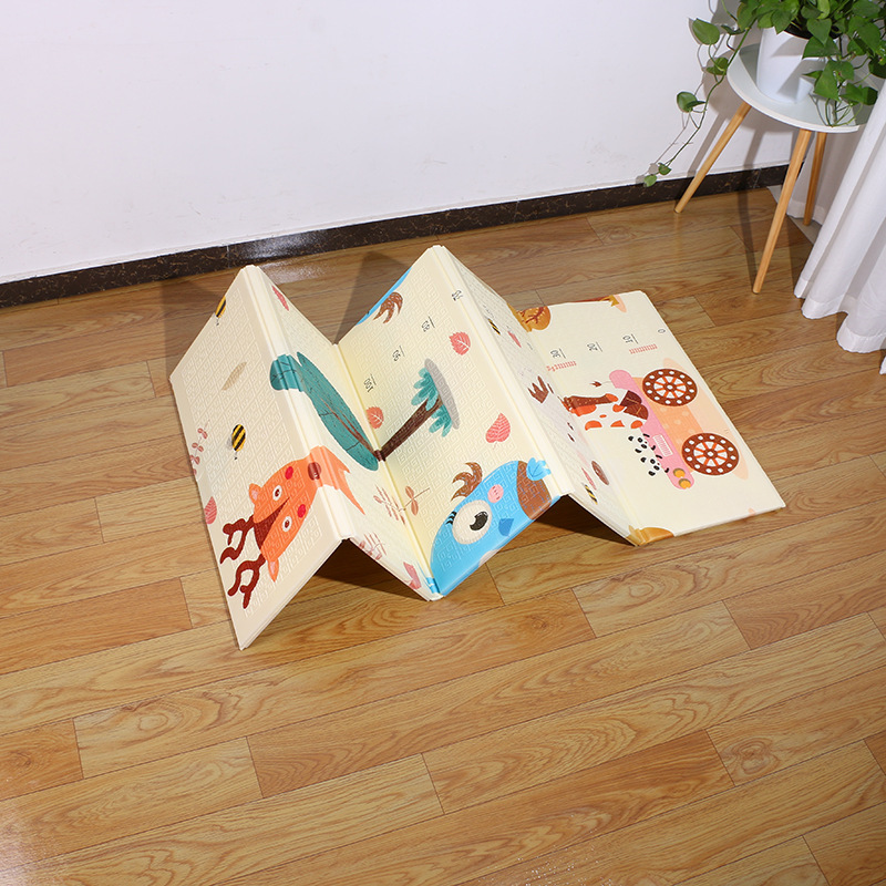 Оптовая продажа детского коврика для лазания Утолщенный мультяшный пенопластовый коврик для игр Складывающийся коврик для лазания XPE