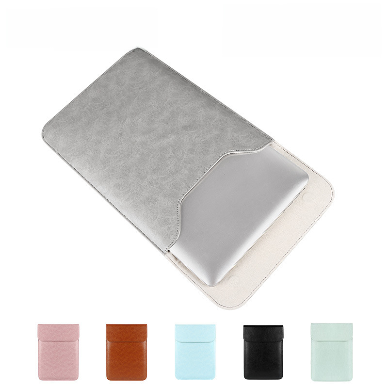 Wholesale Macbook Laptop Tablet Inner Bag Protective Leather Case 1345.6 Inch Ultrabook pro