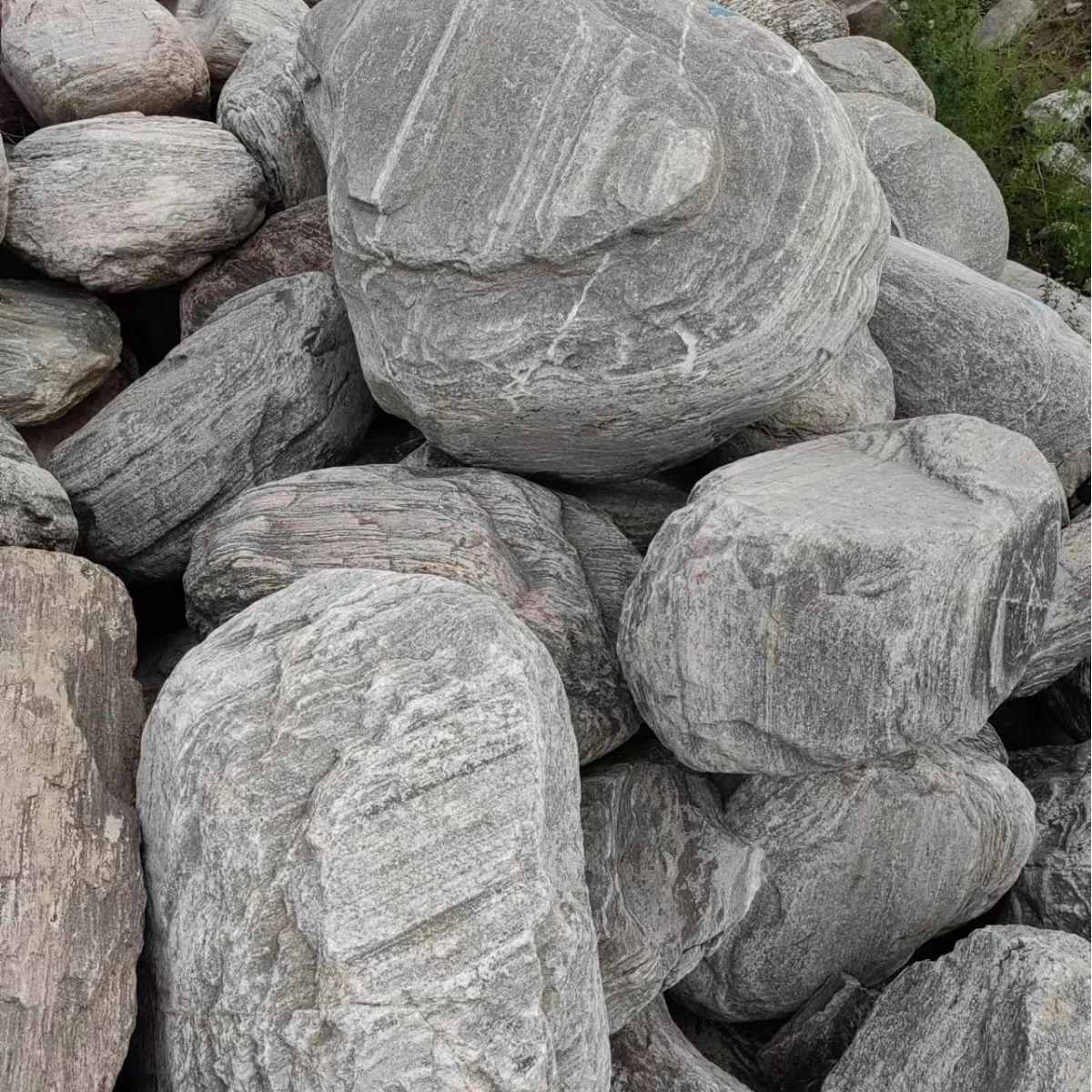Natural Stone Taishan Stone Snowwave Stone Landscape Stone Large Stone Natural Landscape Stone Outdoor Snowwave Stone