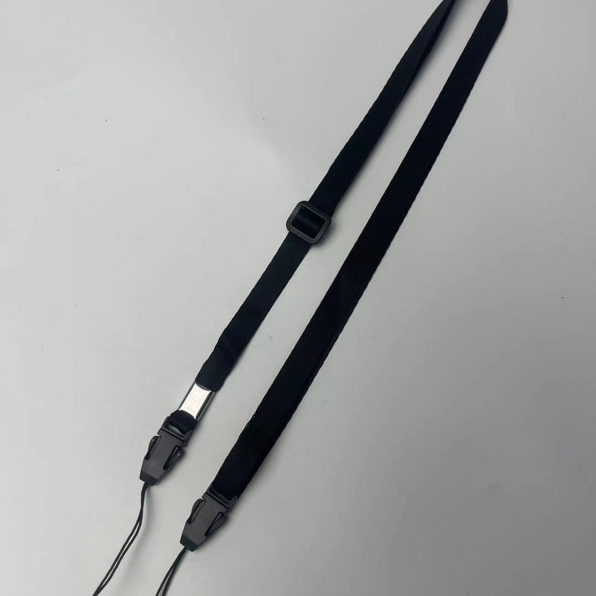 Double-head lanyard aircraft buckle fan lanyard detachable adjustable diagonal lanyard bubble machine camera strap lanyard