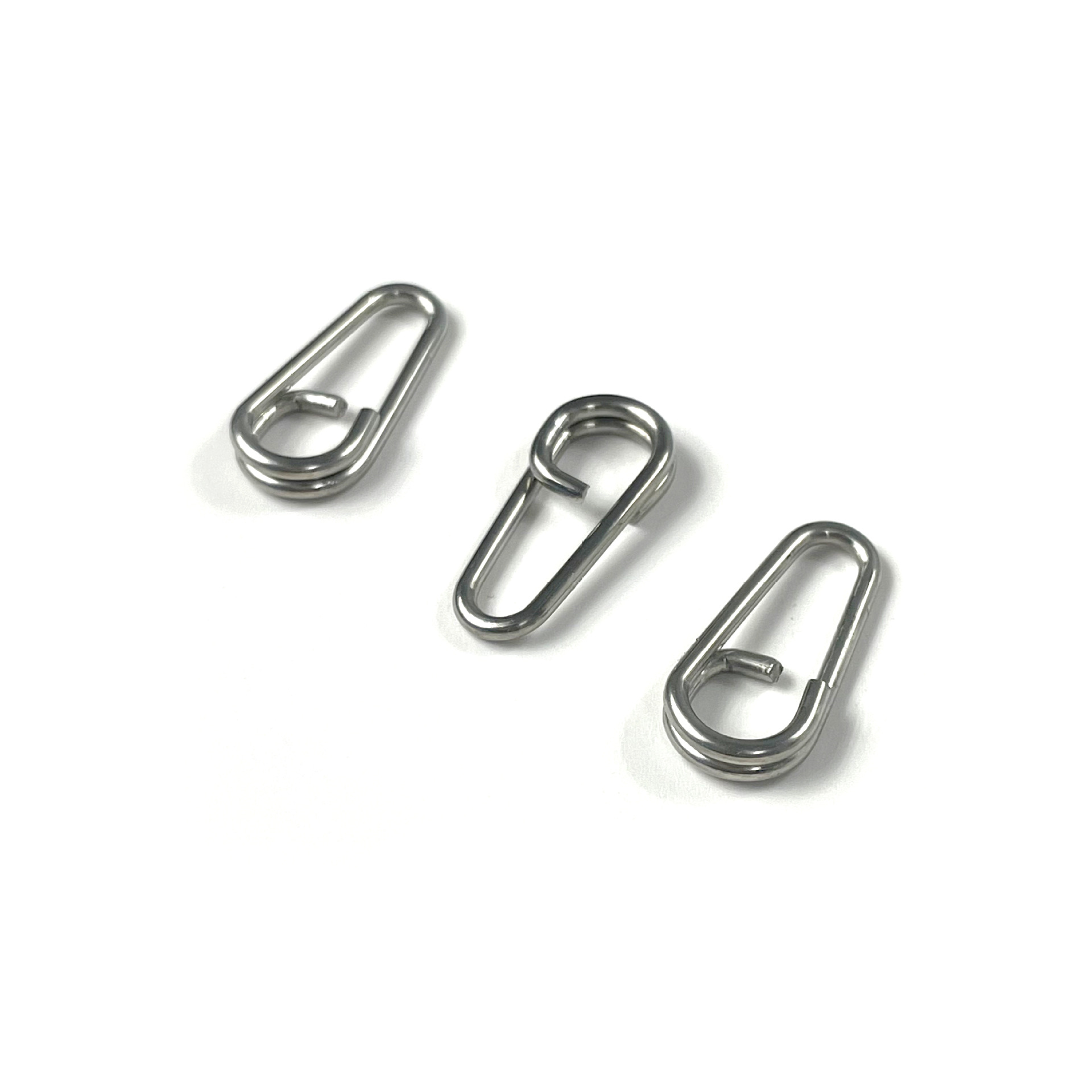 Luya Inner Buckle Oval Double Circle Pin Swivel Connector Luya Double Circle Fish Supplies Sea Fishing Accessories