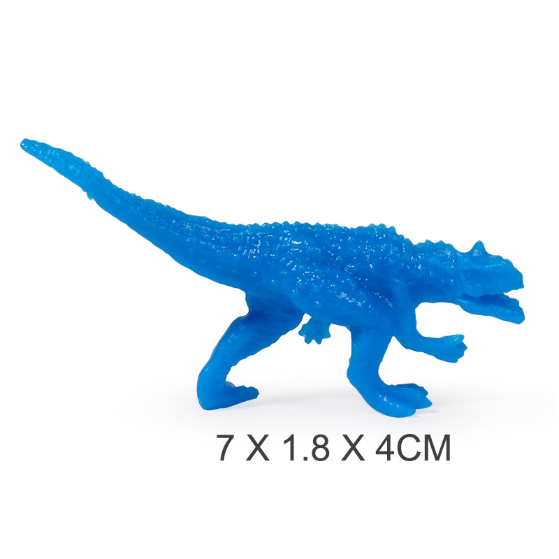 Specially Designed for Export (13 Soft Rubber Small Dinosaur Mini Dinosaur Toy Kidsren's Zoo Model Boy Science and Education