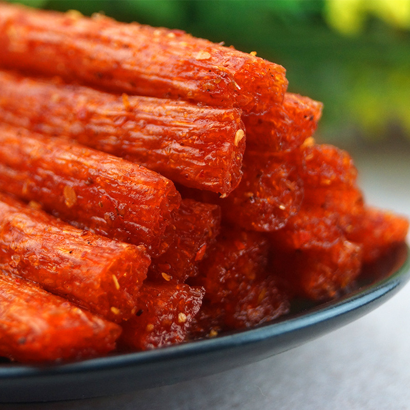 Ma Xiangde Spicy Sticks, Five-Cent Spicy Strips, Spicy Slices, Nostalgic Childhood Vegetarian Meat, Nostalgic Childhood Snacks, Small Shop