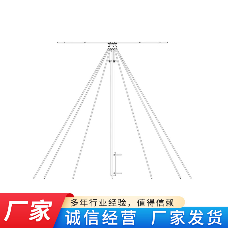 De-Dca-101 Pan-Tilt Antenna Broadband Monitoring Antenna Signal Receiving Antenna Nanjing Manufacturer