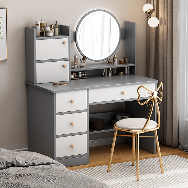 Dressing table bedroom modern simple large capacity makeup cabinet master bedroom dressing table small apartment internet celebrity small makeup table