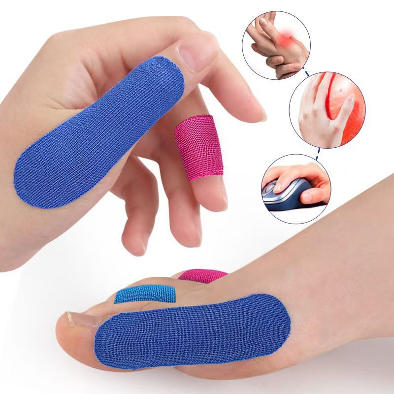 Cross-border elastic finger guard patch mouse bowling ball thumb fixed support anti-friction sports finger guard tape