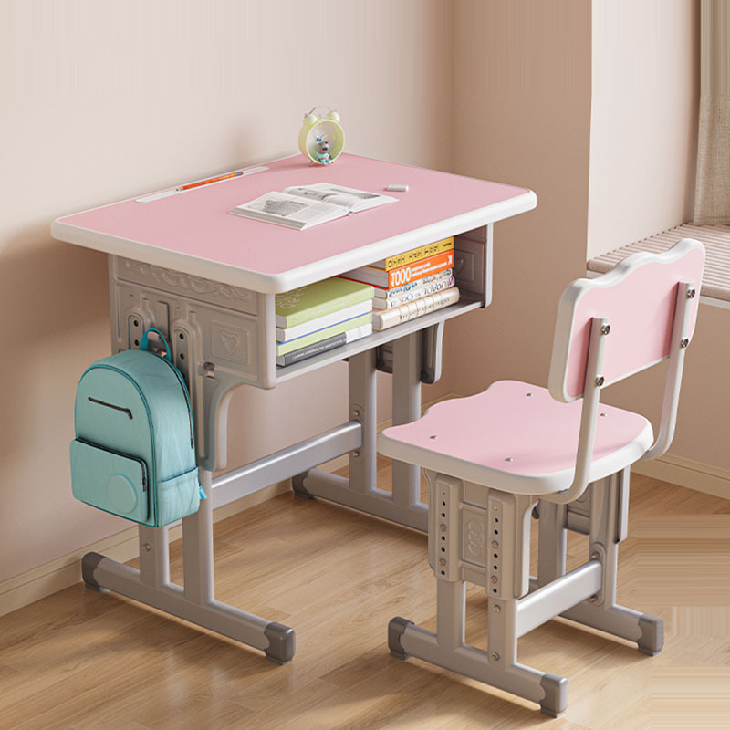 Набор столов и стульев, поднимающийся стол для детей, простой учебный стол для учеников средней школы