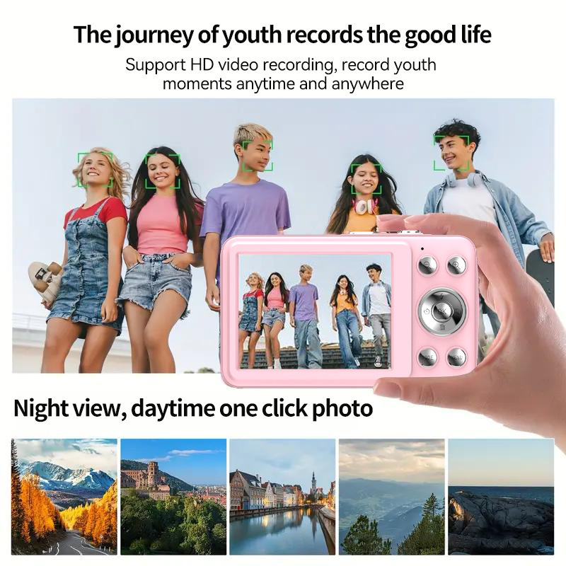 Cross-border Print Camera Kids Digital Camera The third-order Q3 Cartoon Toy Mini HD Print Camera