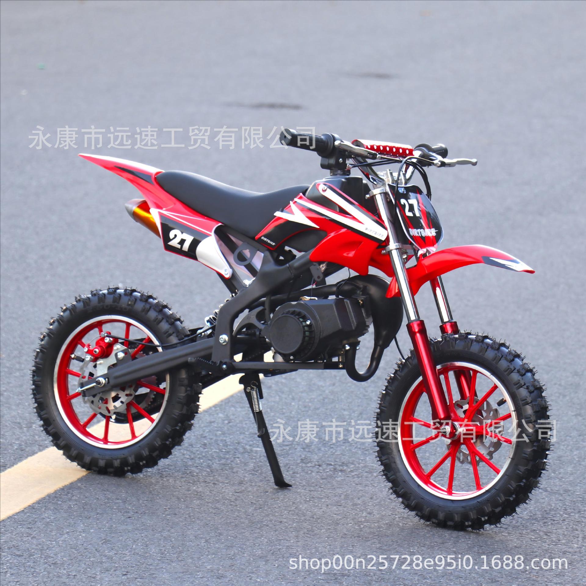 Внедорожный транспорт 2-тактный модернизируемый с электростартером мотоцикл 49Cc горный велосипед мини-мотоцикл 49Cc внедорожный мотоцикл