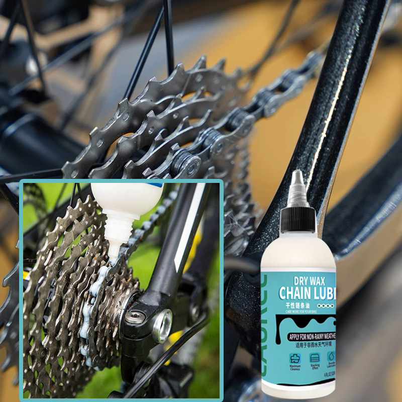 Bicycle Chain Wax Maintenance Oil 120ML Mountain Bike Road Bike Special Lubricant Chain Gear Oil for All Bicycle Chain Tools