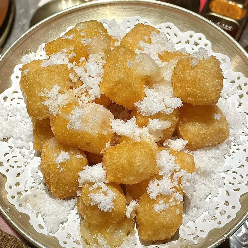 Korean-style fried cakes, Korean-style fried cakes, brushed rice cakes, snacks, barbecue shops, special staple food, rice cakes, commercial wholesale