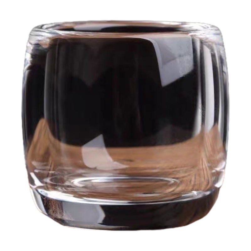 Transparent Thickened High-grade Glass Tea Cup Not Hot Personal Health High-grade Master Cup Wholesale