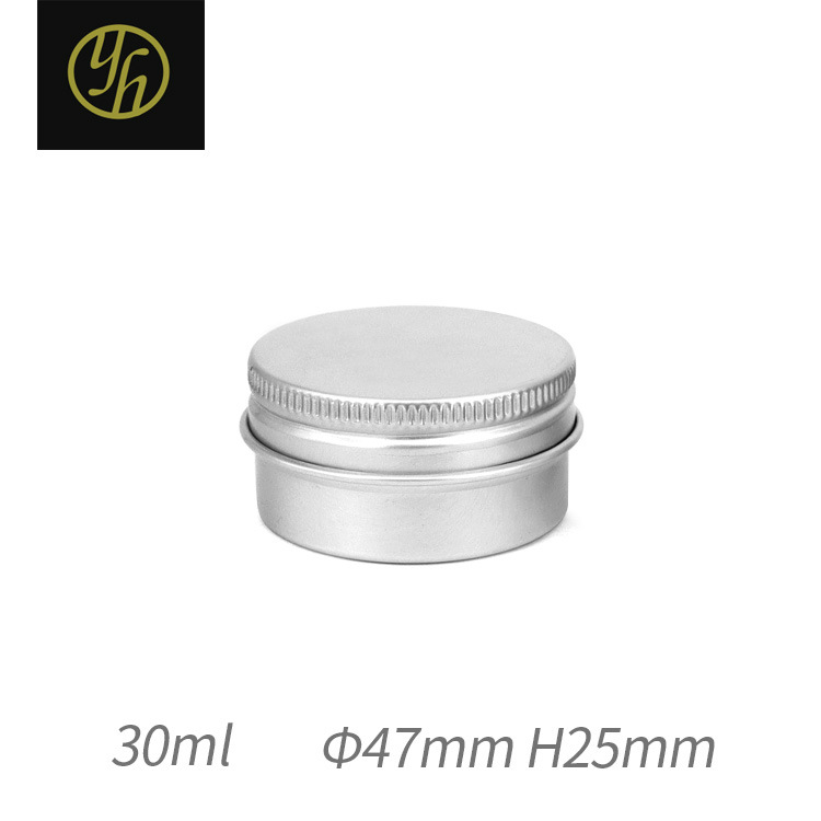 30 мл алюминиевая коробка 47*25 мм шикаоджи воск для волос пробная коробка мазь порошковая коробка алюминиевая упаковка для косметики