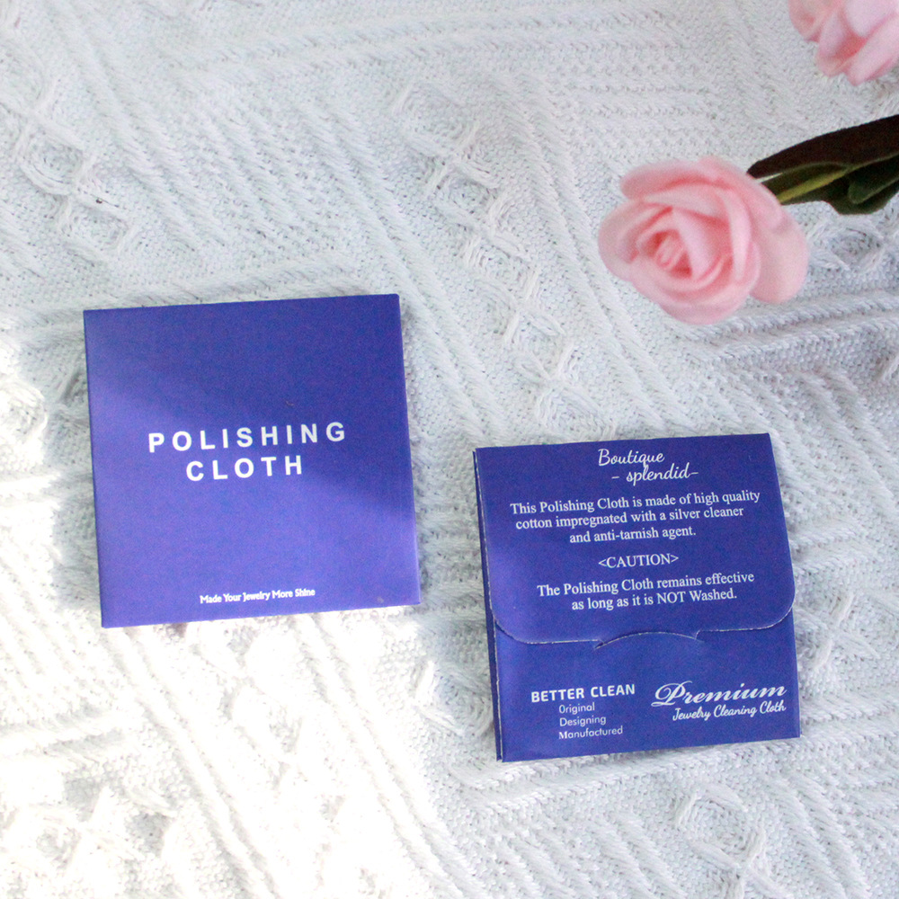 Polishing cloth small size deerskin velvet silver cleaning cloth gold cleaning cloth jewelry cleaning polishing ring earrings 5 * 5cm free shipping