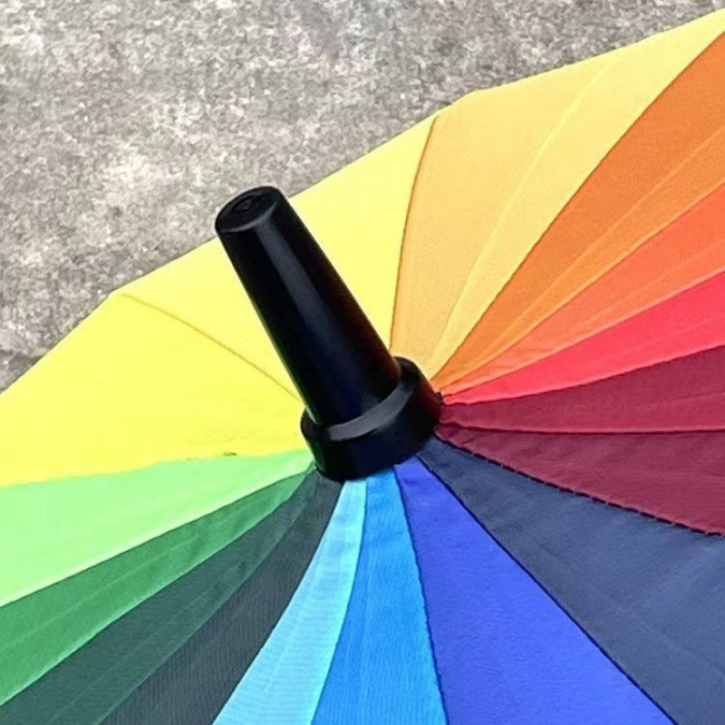 Long handle umbrella top set straight rod straight bone umbrella umbrella cap accessories repair umbrella head cap cap large umbrella manufacturers promotion special price