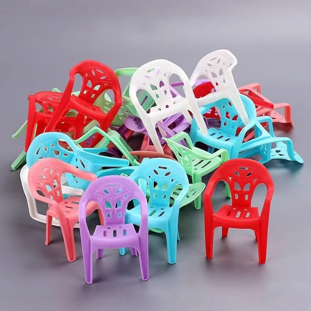 Мини искусственный шезлонг, украшения для кукольного дома, аксессуары для съемок