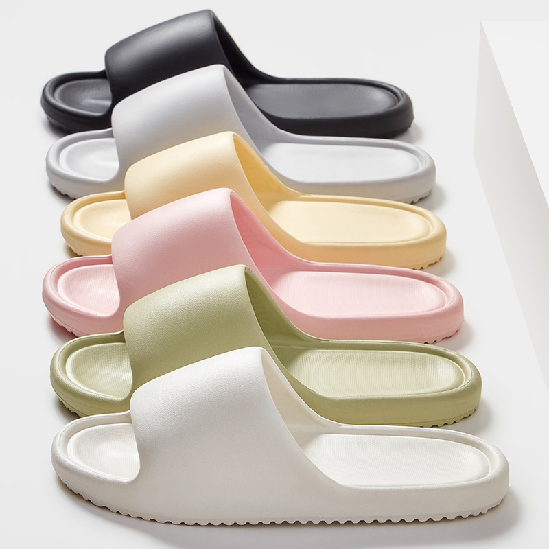 2026 Новый стиль домашние тапочки для женщин, eva ванная душевые тапочки для дома, нескользящие с мягкой амортизацией, летние сандалии для мужчин