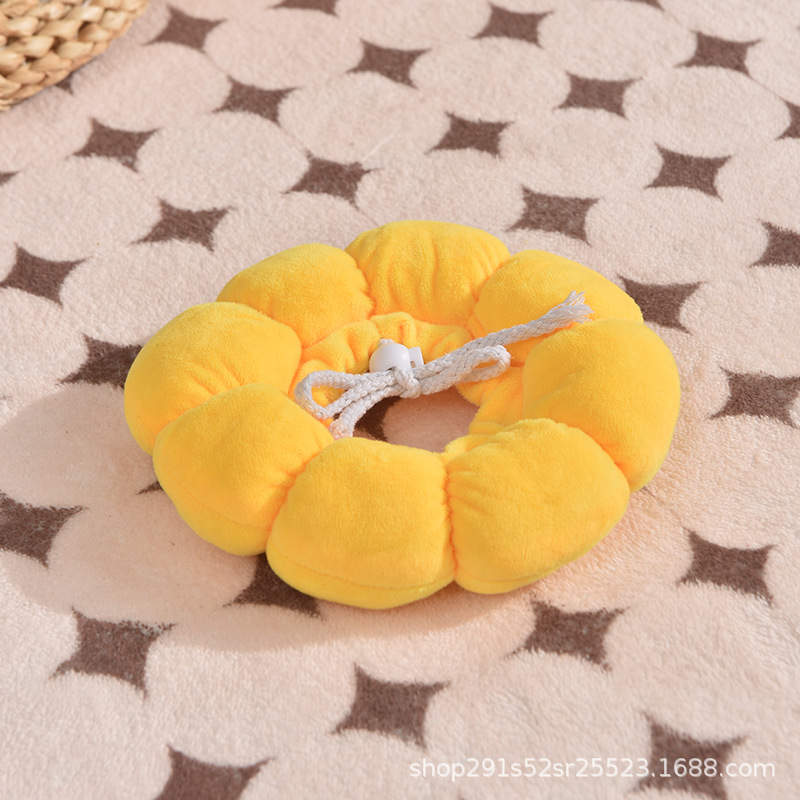 Cat Elizabeth Ring Anti-scratch Pet Sterilization Shame Ring Size Adjustable Waterproof Headgear Anti-licking Collar