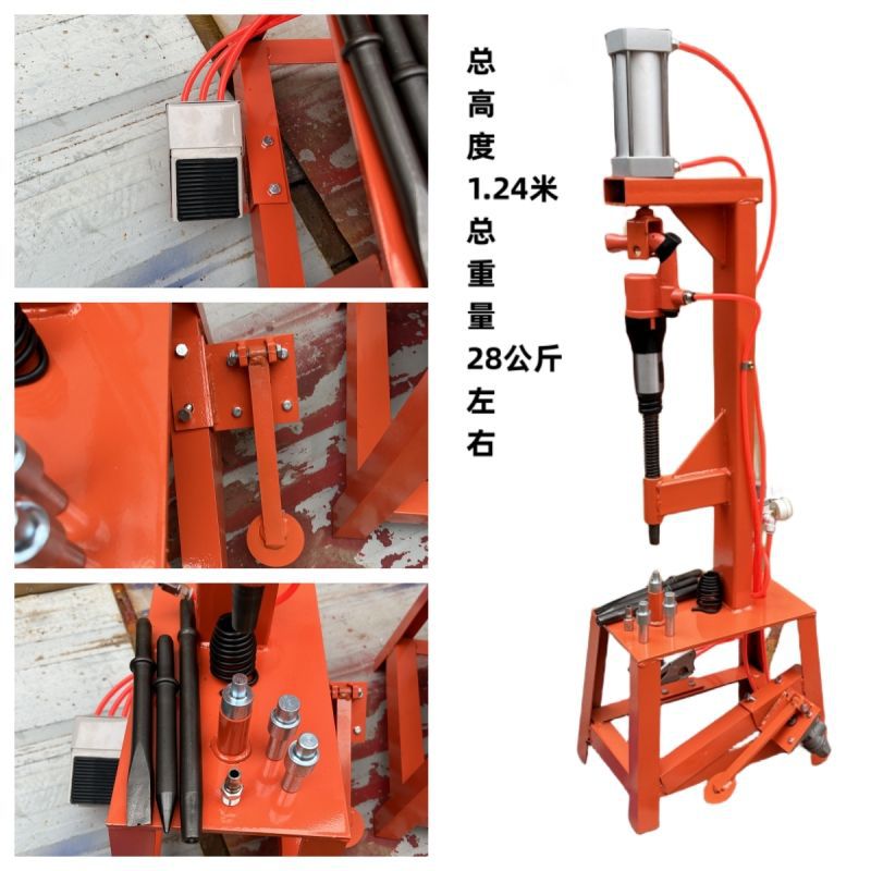 Pneumatic Brake Pad Riveting Machine Electric Hydraulic Punching Riveting Machine Riveting Brake Pad Tool Pneumatic Riveting Machine Auto Repair Tool