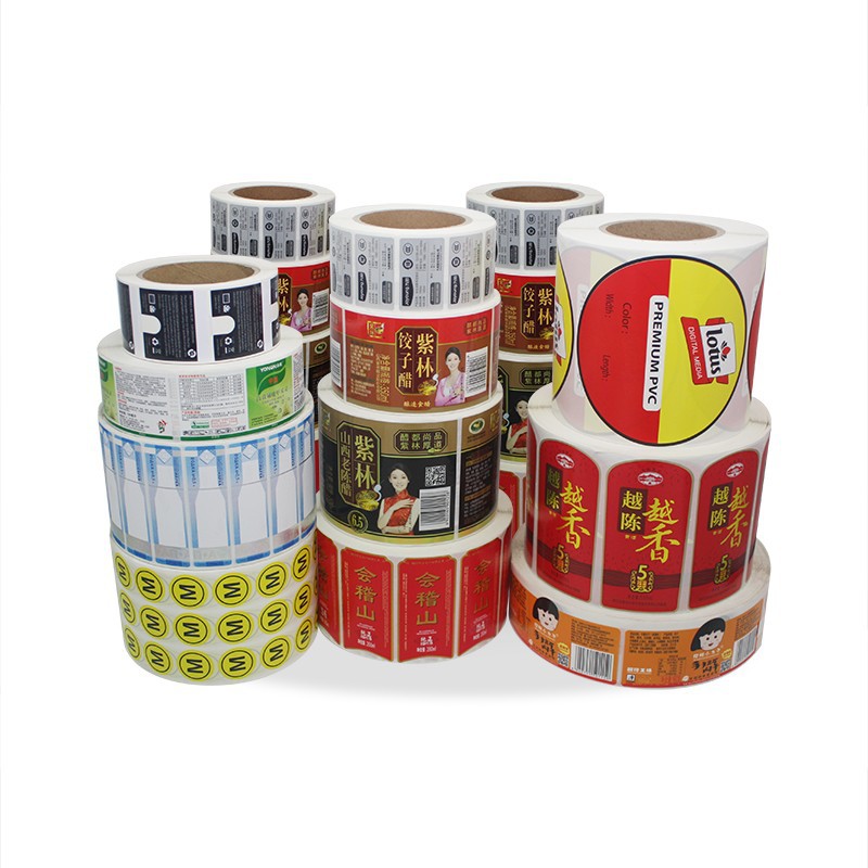 Adhesive sticker printing label paper printer printing paper express blank color film label paper